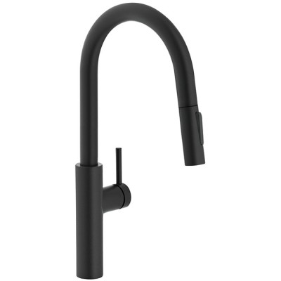 OUTLET Franke Pescara L slide-in bateria kuchenna czarny mat 115.0575.968