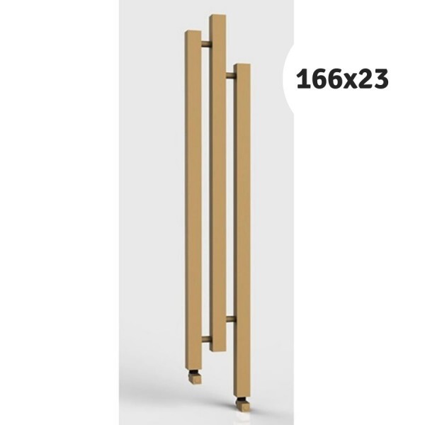 Imers Cubic grzejnik łazienkowy 166x23 cm biały połysk 2522/BIP