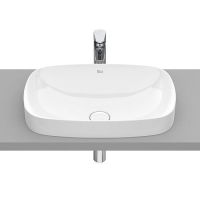 Roca Inspira Soft umywalka wpuszczana w blat 55x37 cm A327504000 Roca Inspira Soft umywalka wpuszczana w blat 55x37 cm A327504000