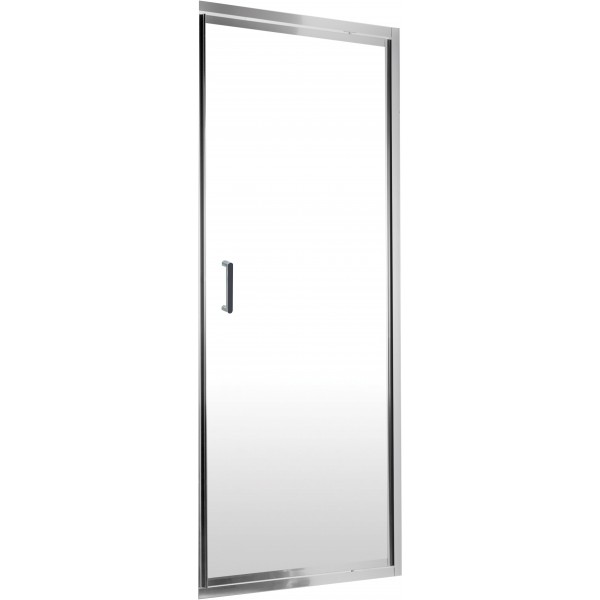 Deante Flex drzwi prysznicowe uchylne 90 cm chrom/szkło przeźroczyste KTL 011D