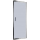 Deante Flex drzwi prysznicowe uchylne 90 cm chrom/szkło szronione KTL 611D