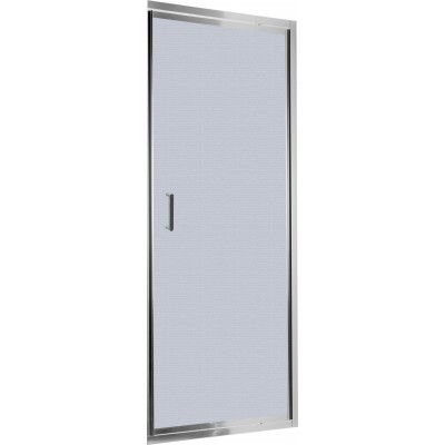 Deante Flex drzwi prysznicowe uchylne 80 cm chrom/szkło szronione KTL 612D