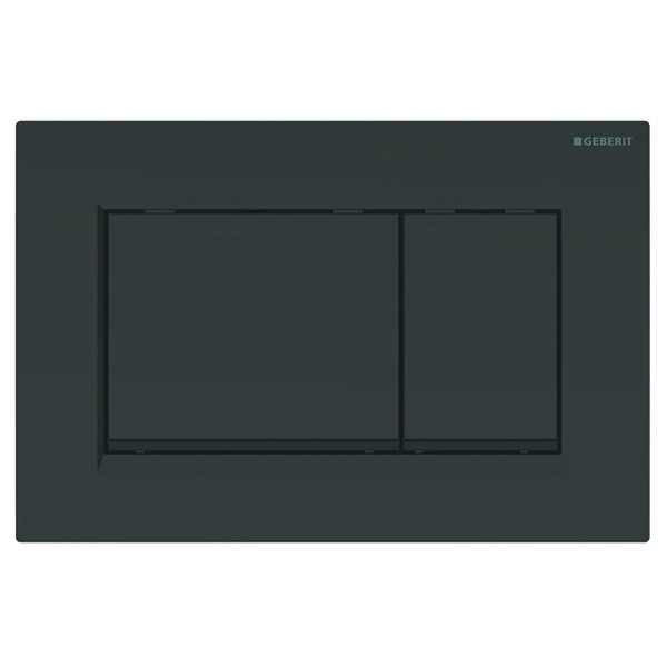 Geberit Sigma 30 przycisk spłukujący czarny/czarny mat/czarny 115883DW1