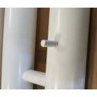 OUTLET Imers Sizer grzejnik łazienkowy 136x28 cm biały mat 0912/BIM