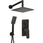 Deante Jasmin Komplet podtynkowy - nero