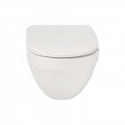 Roca Hebe miska WC wisząca Rimless z deską WC wolnoopadającą Slim A34H138000