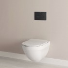 Roca Hebe miska WC wisząca Rimless z deską WC wolnoopadającą Slim A34H138000