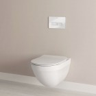 Roca Hebe miska WC wisząca Rimless z deską WC wolnoopadającą Slim A34H138000