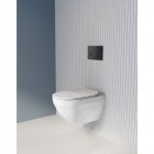 Roca Hebe miska WC wisząca Rimless z deską WC wolnoopadającą Slim A34H138000