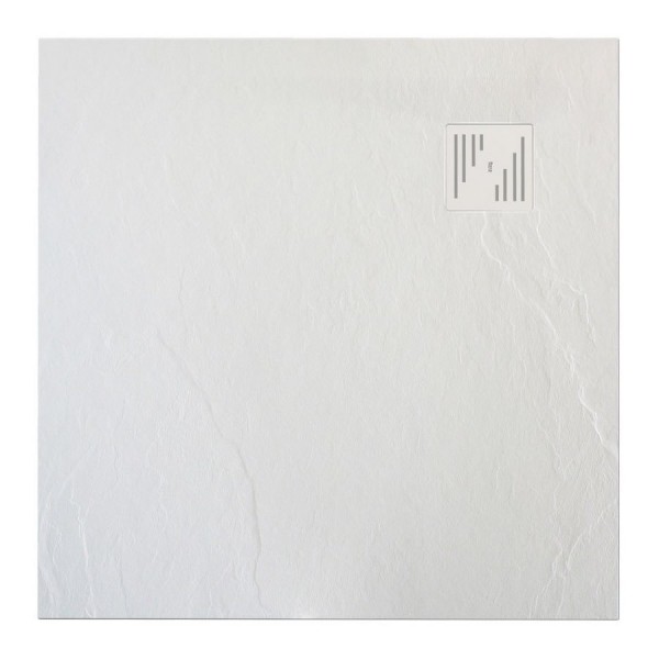 Roca Hebe brodzik kwadratowy kompozytowy 90x90 cm biały AP70338438401100