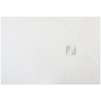 Roca Hebe brodzik prostokątny kompozytowy 80x100 cm biały AP7033E832001100