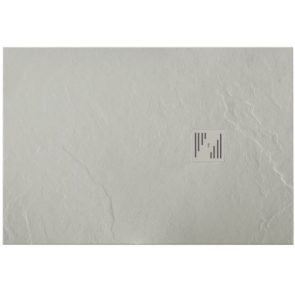 Roca Hebe brodzik prostokątny kompozytowy 90x120 cm szary cement AP7034B038401300