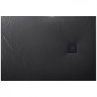 Roca Hebe brodzik prostokątny kompozytowy 90x120 cm czarny AP7034B038401400