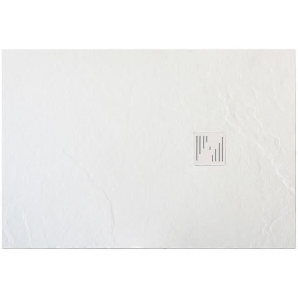 Roca Hebe brodzik prostokątny kompozytowy 80x100 cm biały AP7033E832001100