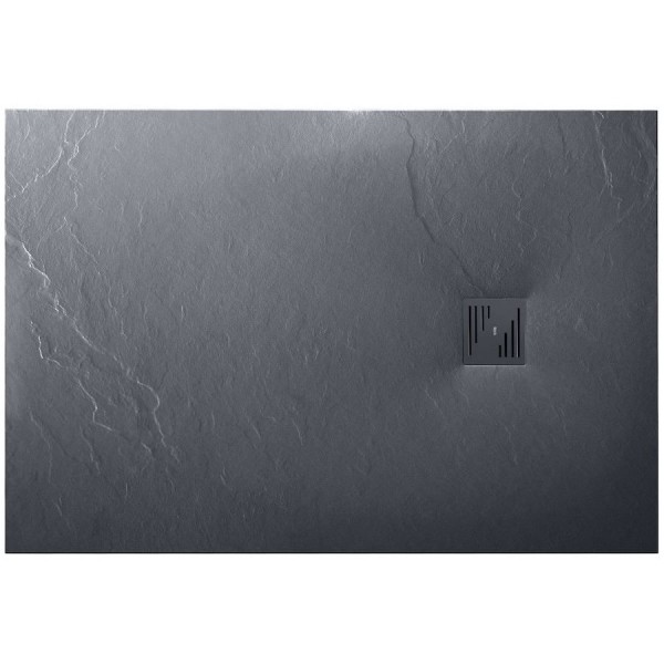 Roca Hebe brodzik prostokątny kompozytowy 90x140 cm szary łupek AP70357838401200