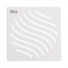 Roca Hebe Wave osłona syfonu dla brodzików biała PD5000346