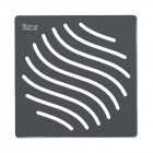 Roca Hebe Wave osłona syfonu dla brodzików szary łupek PD5000347