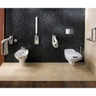 Koło Lehnen Evolution poręcz uchylna 70 cm z uchwytem papieru toaletowego L30412001