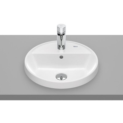 Roca Gap umywalka wpuszczana w blat okrągła 40 cm Maxi Clean A3270Y400M