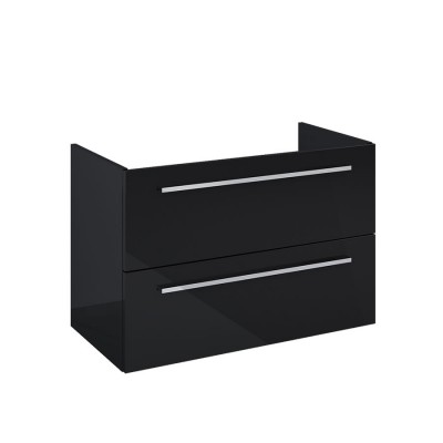 Elita Meble Kwadro Plus Black komoda bez blatu 80 cm 167651