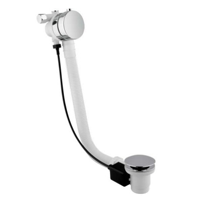OUTLET Vicario przelew wannowy z napełnianiem chrom 260/1151