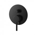 Kohlman Axel Black kompletny zestaw prysznicowy czarny mat QW210ABR25