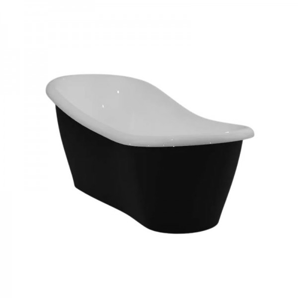 Balexim Baltica wanna wolnostojąca 170 cm czarna