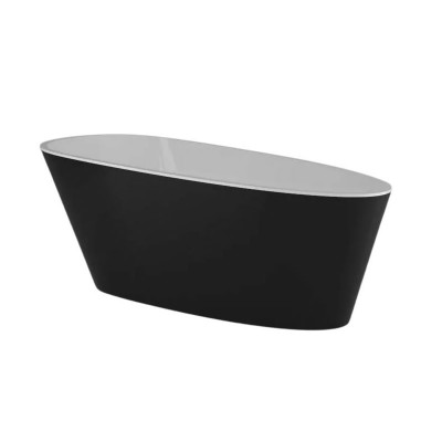 Balexim Lena wanna wolnostojąca 160 cm czarna