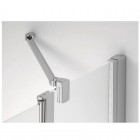 Sanswiss Solino M kabina prysznicowa kwadratowa 100 cm SMEF13G1005007+SMEF13D1005007
