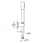 Grohe Sena zestaw prysznicowy 28348000