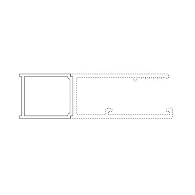OUTLET Roca Capital profil poszerzający do ścianek stałych 20 mm AM49195030