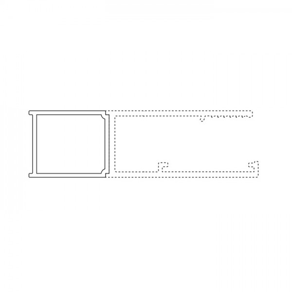 OUTLET Roca Capital profil poszerzający do ścianek stałych 20 mm AM49195030