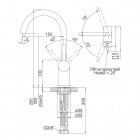 Steinberg seria 100 bateria umywalkowa bez korka automatycznego chrom 100 1510
