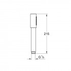 Grohe Sena Stick słuchawka prysznicowa brushed warm sunset 26465DL0