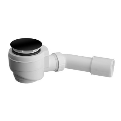 Vicario syfon brodzikowy 50 mm czarny Vicario syfon brodzikowy 50 mm czarny