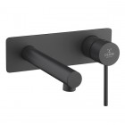 Demm Spike Black bateria umywalkowa podtynkowa czarna