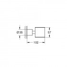 Grohe Atrio uchwyt warm sunset 40304DA3