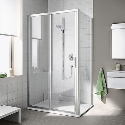 Kermi Cada XS kabina prysznicowa prostokątna 120x90 cm lewa CKG2L12020VPK+CKTWD09020VPK