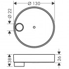 Hansgrohe mydelniczka Cassetta S Puro 28679000