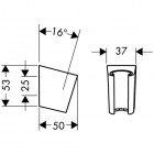 Hansgrohe uchwyt prysznicowy Porter S