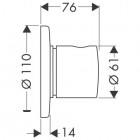 Hansgrohe Trio/Quattro S element zewnętrzny DN20