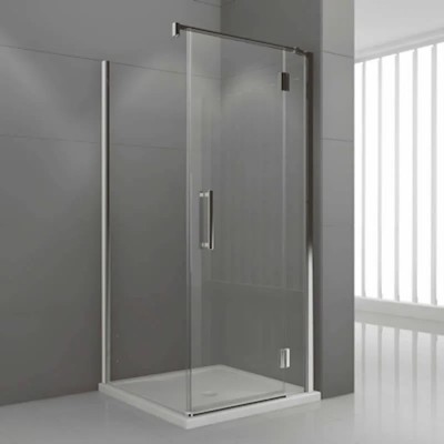 Novellini Modus G+F kabina prysznicowa kwadratowa 85 cm prawa MODUSGF85LD1K+MODUSF851K