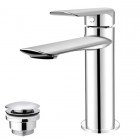 Vedo Aletta bateria umywalkowa z korkiem klik klak chrom