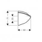 Hansgrohe uchwyt prysznicowy Porter C