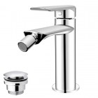 Vedo Aletta bateria bidetowa z korkiem klik klak chrom