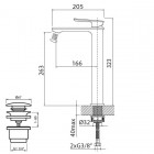 Vedo Otto bateria umywalkowa VBO8003/C/CH