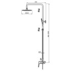 Vedo Otto zestaw natryskowy VBO8007/20/CH