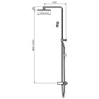 Vedo Mito zestaw natryskowy VBM3007/CH