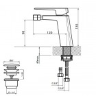 Vedo Sette bateria bidetowa VBS7002/C/CH