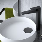 Vedo Sette Black bateria umywalkowa wysoka czarna